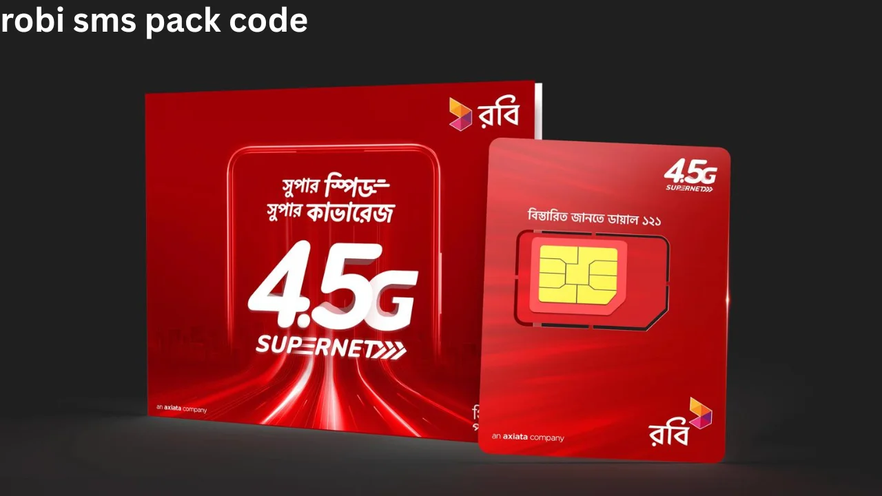 robi sms pack code