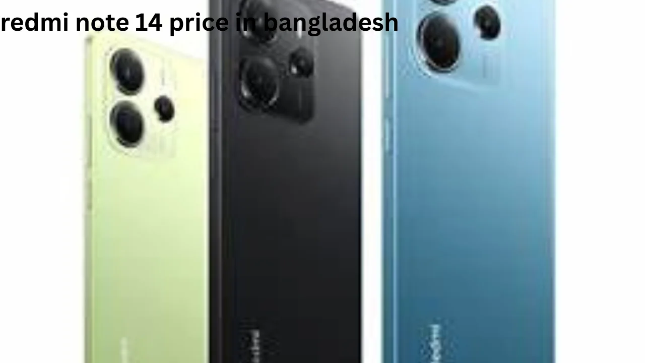 redmi note 14 price in bangladesh