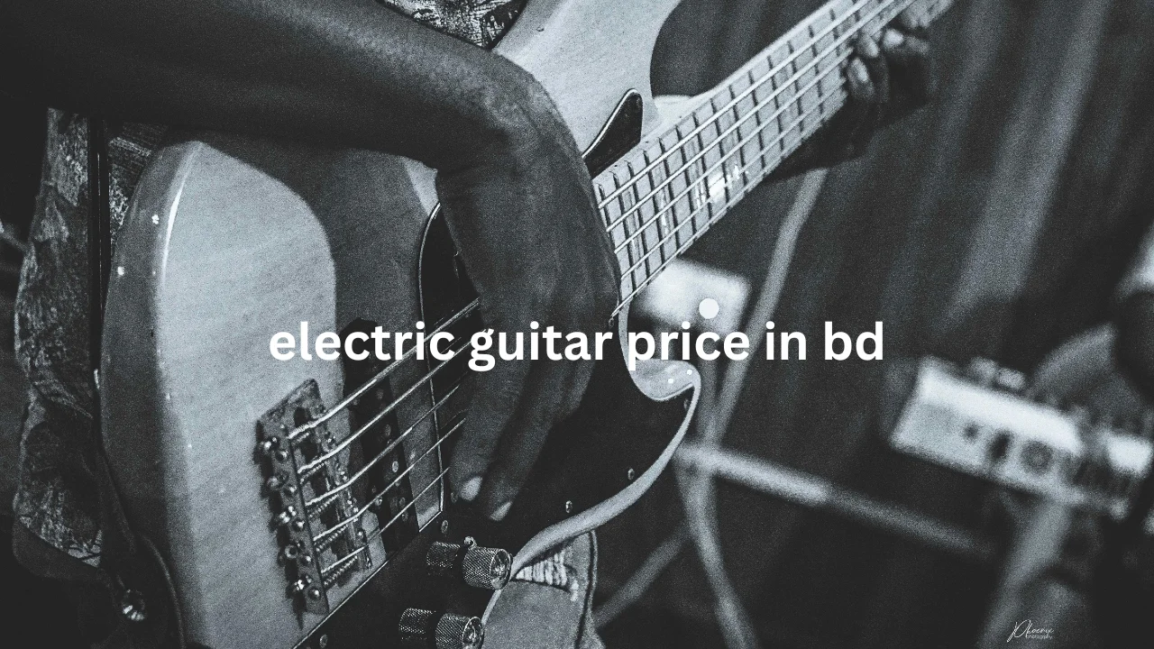 electric guitar price in bd